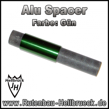 Alu Spacer - Farbe: Grün